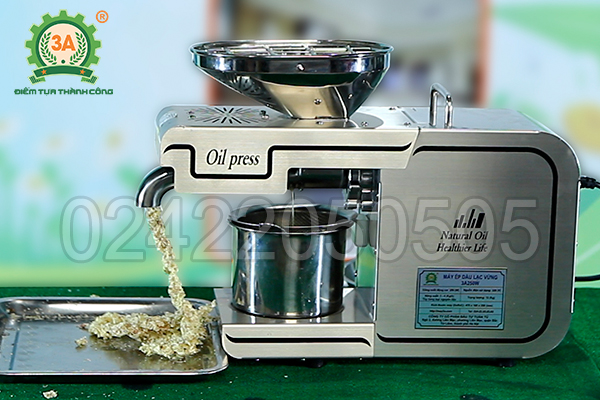 Cách làm dầu lạc (13)