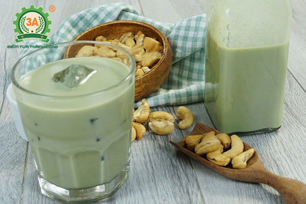 Cách làm sữa đậu xanh hạt điều