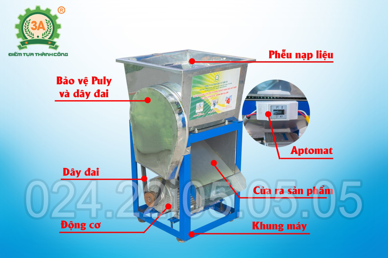 Cấu tao của Máy cắt cá 3A