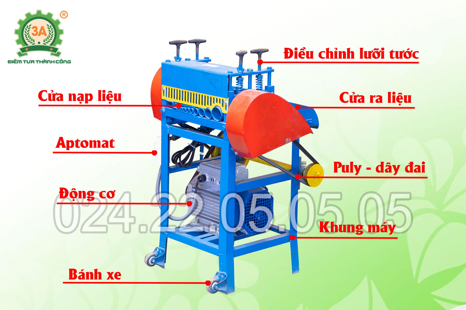 Cấu tạo của máy
