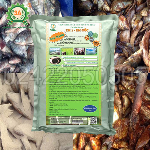 Chế phẩm EM gốc dạng bột (1 Kg)
