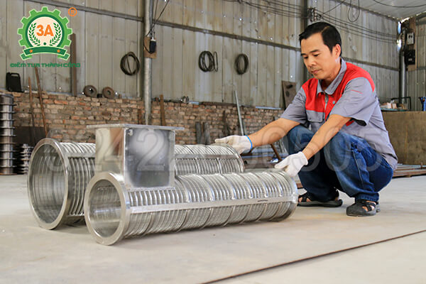 Chế tạo máy ép phân tách nước 3A (06)