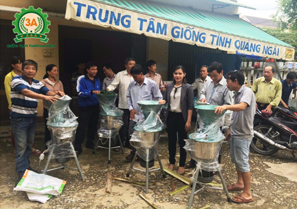 Chuyển giao máy chế biến thức ăn chăn nuôi 3A2,2Kw tại Quảng Ngãi