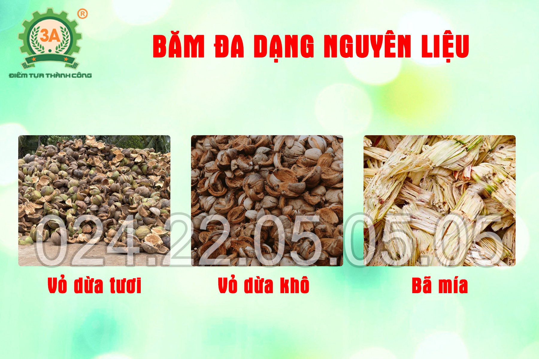 Đa dạng nguyên liệu đầu vào