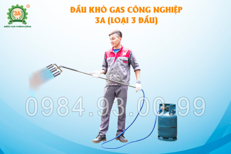 đầu khò gas 3 đầu đốt