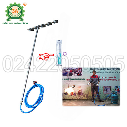 Đầu khò gas công nghiệp 3A (5 đầu khò)