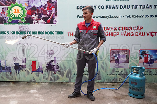 Đầu khò gas công nghiệp 3A 1 đầu khò (03)