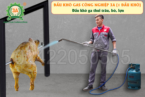 Đầu khò gas công nghiệp 3A 1 đầu khò (04)