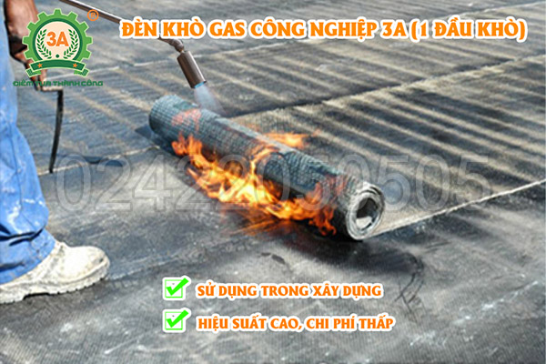 Đầu khò gas công nghiệp 3A 1 đầu khò (05)