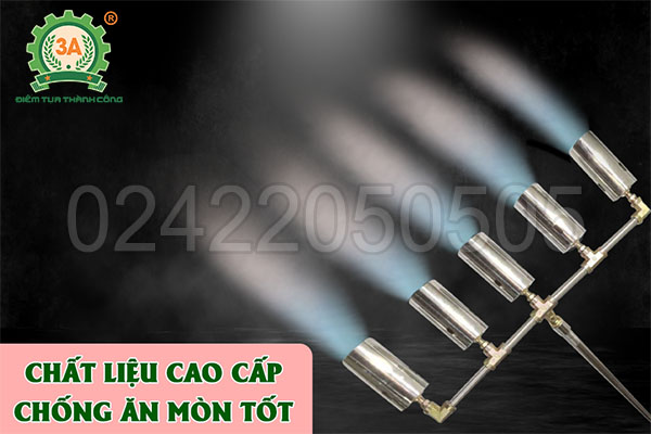 Đầu khò gas công nghiệp 3A 5 đầu khò (06)