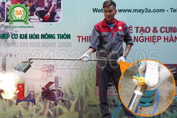 Đầu khò gas công nghiệp 3A 5 đầu khò (08)