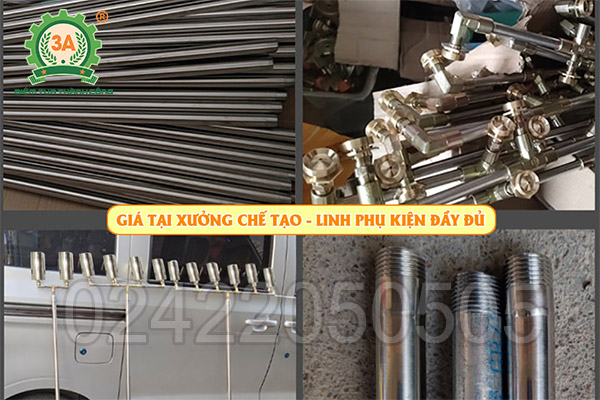 Đầu khò gas công nghiệp 3A 1 đầu khò (12)