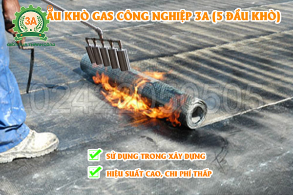 Đầu khò gas công nghiệp 3A 5 đầu khò (13)