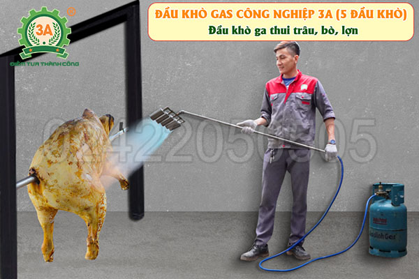 Đầu khò gas công nghiệp 3A 5 đầu khò (14)
