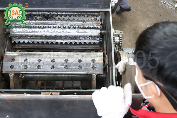 Dây chuyền băm rác hữu cơ 3A22Kw (10)