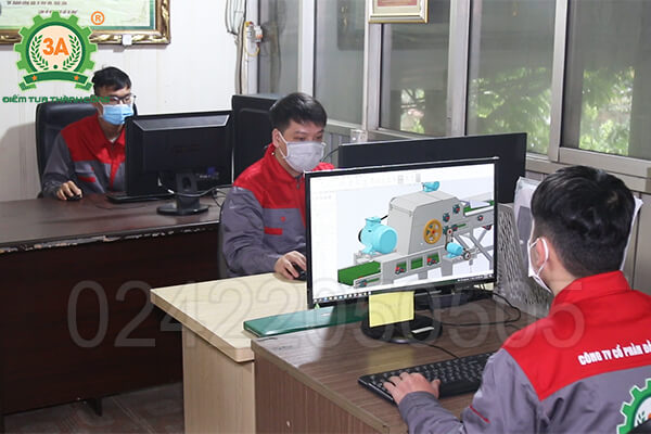 Dây chuyền băm rác hữu cơ 3A22Kw (14)