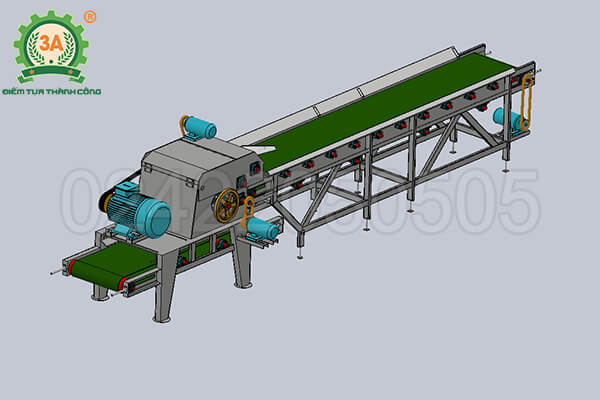 Dây chuyền băm rác hữu cơ 3A22Kw (15)