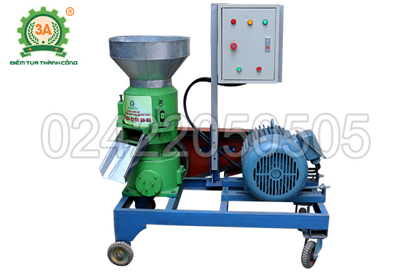 Máy ép viên phân 3A22Kw