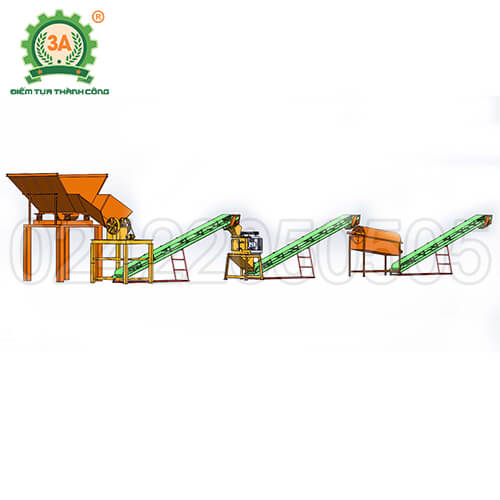 Dây chuyền nghiền đá 3A