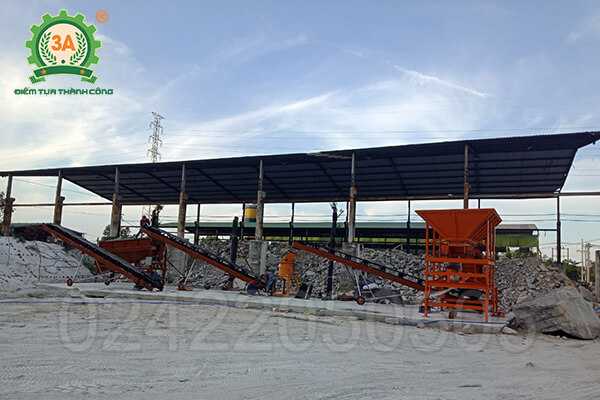 Dây chuyền nghiền đá (02)