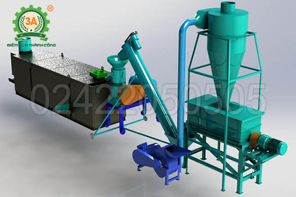 Dây chuyền sản xuất cám viên 3A (02)