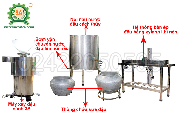 Máy xay đậu nành inox 3A800W (15)