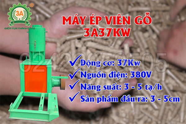 Dây chuyền sản xuất viên nén gỗ 3A37Kw (09)