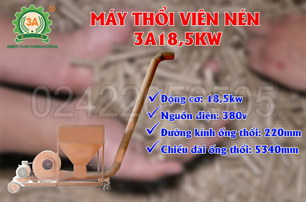 Dây chuyền sản xuất viên nén gỗ 3A37Kw (13)