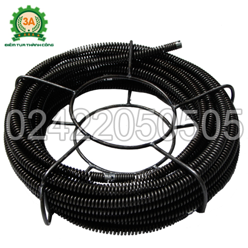 Dây lò xo thông tắc phi 16 (dây đen)