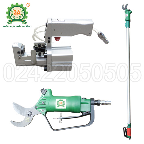 Bộ dụng cụ cắt cành 3A (loại sử dụng khí nén)