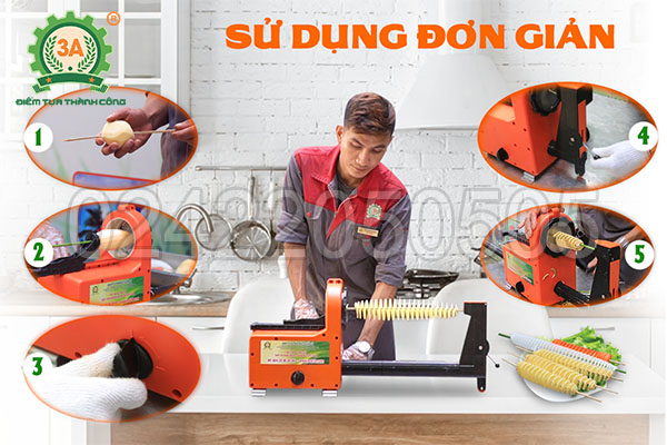 Dụng cụ cắt khoai tây lốc xoáy 3A (10)