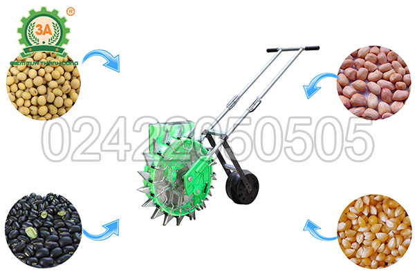 Dụng cụ gieo hạt 3A gieo được đa dạng các loại hạt giống