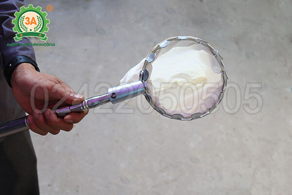 Giỏ hái quả của Dụng cụ hái trái cây inox 3A4M