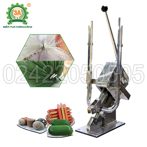 Dụng cụ kẹp đầu xúc xích 3A (dập 2 ghim)