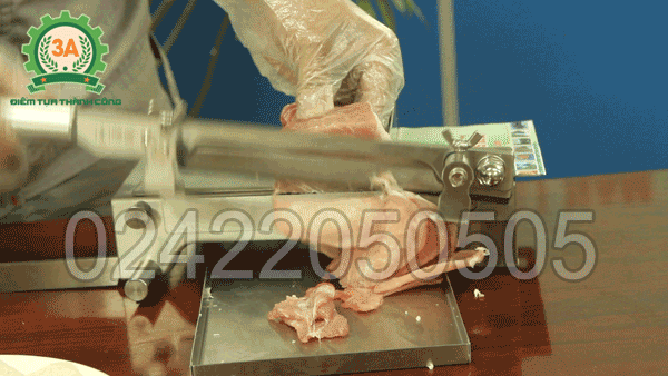 Dụng cụ thái thịt đông lạnh 3A dễ dàng thái thịt đông lạnh