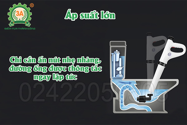 Dụng cụ thông cống áp suất cao 3A (07)