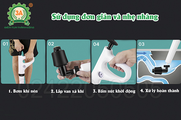 Dụng cụ thông cống áp suất cao 3A (12)