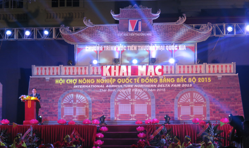 Khai mạc lễ Hội chợ Nông nghiệp quốc tế đồng bằng Bắc Bộ