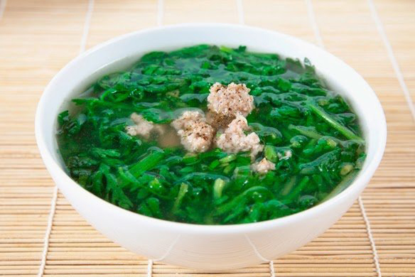 Kỹ thuật trồng rau cải cúc - Thu hoạch rau cải cúc