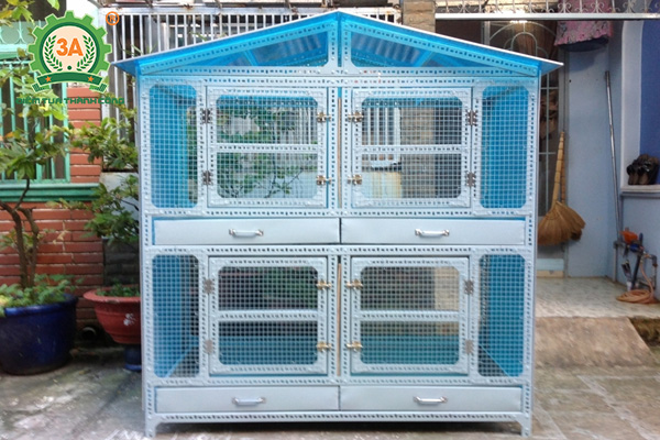 Làm chuồng nuôi gà tre (07)