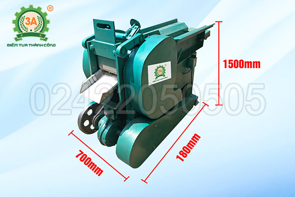 Máy băm cà gai leo công suất lớn 3A