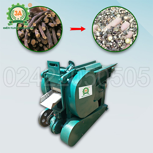 Máy băm cà gai leo công suất lớn 3A