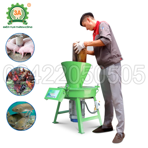 Máy băm chuối dạng hạt 3A2,2Kw