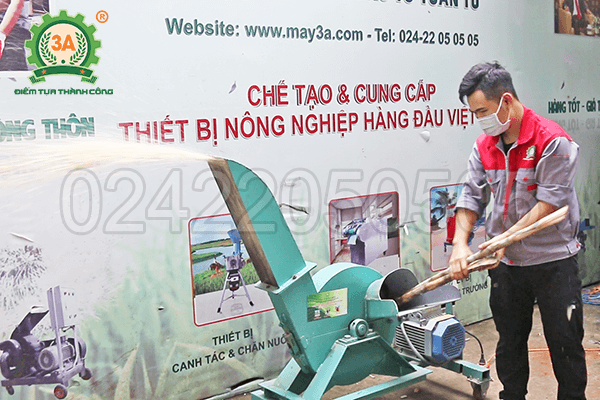 Máy băm chuối, cỏ voi 3A3Kw (10)