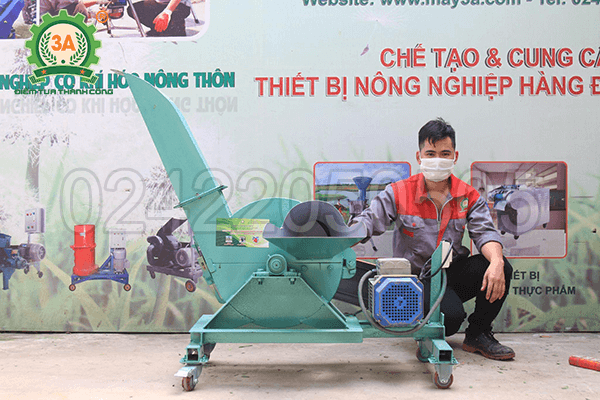 Máy băm chuối, cỏ voi 3A3Kw (13)