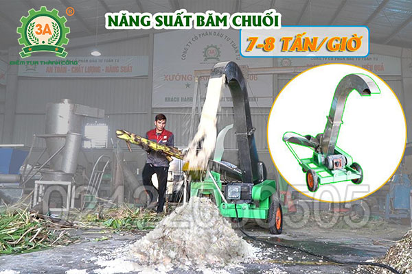 Máy băm chuối công nghiệp 3A7,5kW (03)