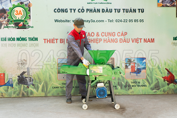 Máy băm cỏ, băm rau củ 3A3Kw