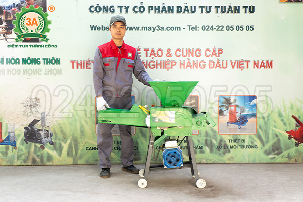 Máy băm cỏ, băm rau củ 3A3Kw