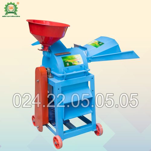 Máy băm cỏ, nghiền ngô đa năng 3A4kW