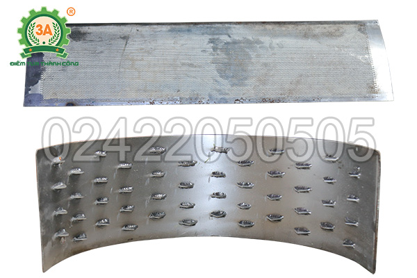 Mặt sàng và tấm kê gai của Máy băm cỏ, nghiền ngũ cốc 3A4Kw